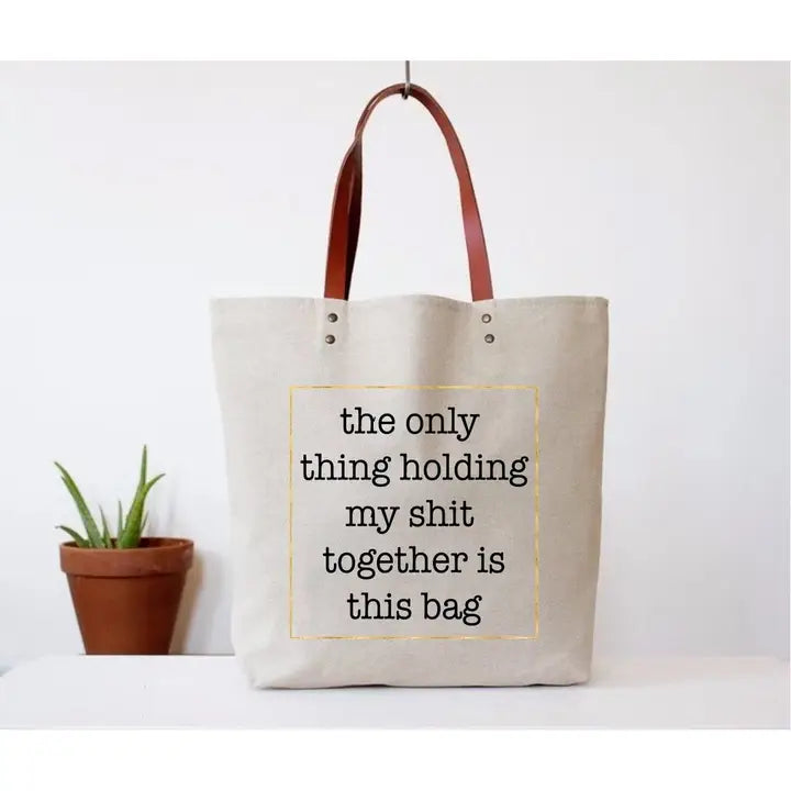 The only thing holding me together - Tote bag