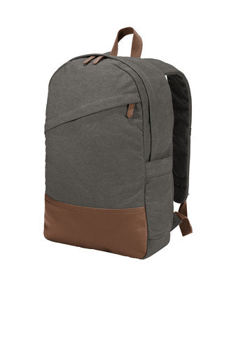 Port Authority Cotton Canvas Backpack