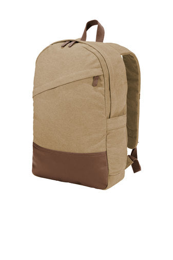 Port Authority Cotton Canvas Backpack